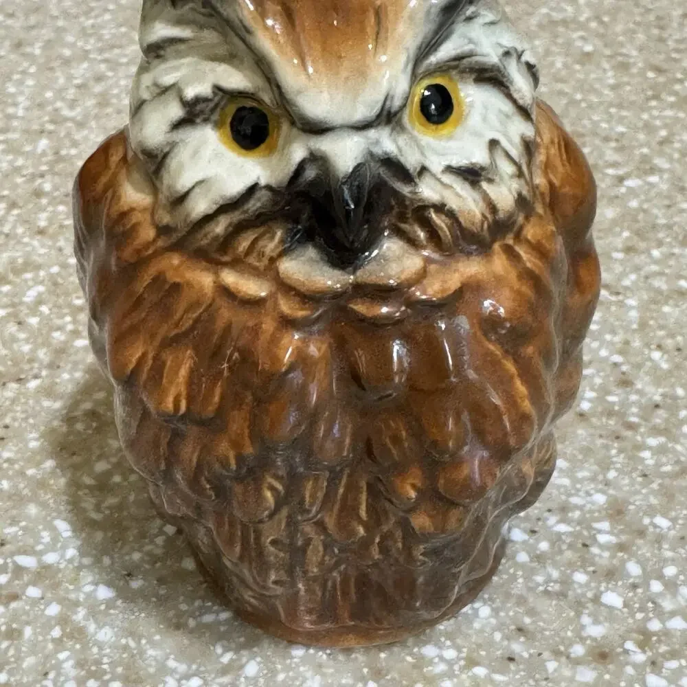 Goebel West Germany Porcelain Owl Figurine Bird 38318-08 Vintage Collectible
